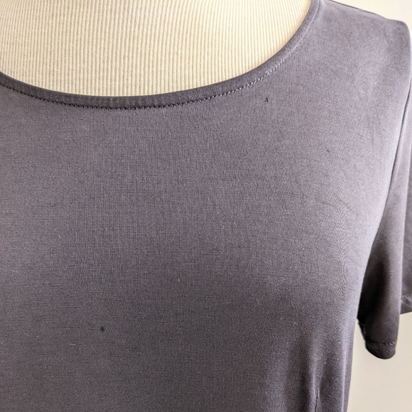 Muted Purple Simple Dress - L - Picture 2 of 4